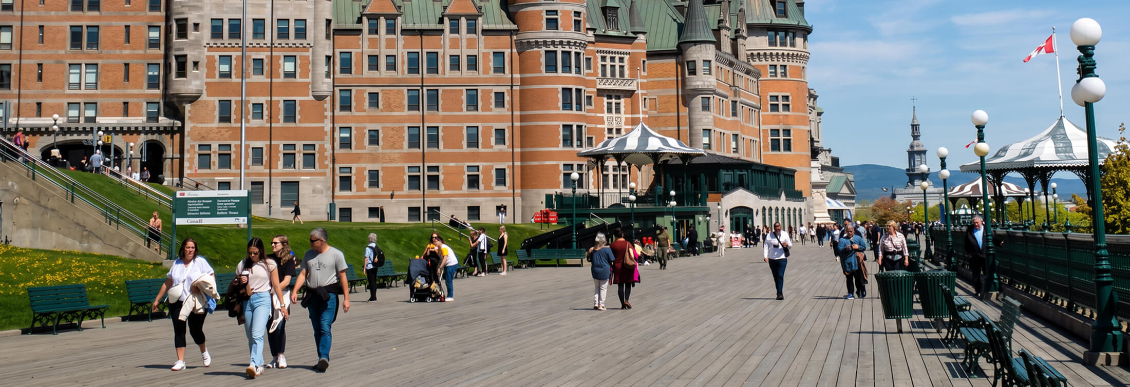 La terrasse Dufferin