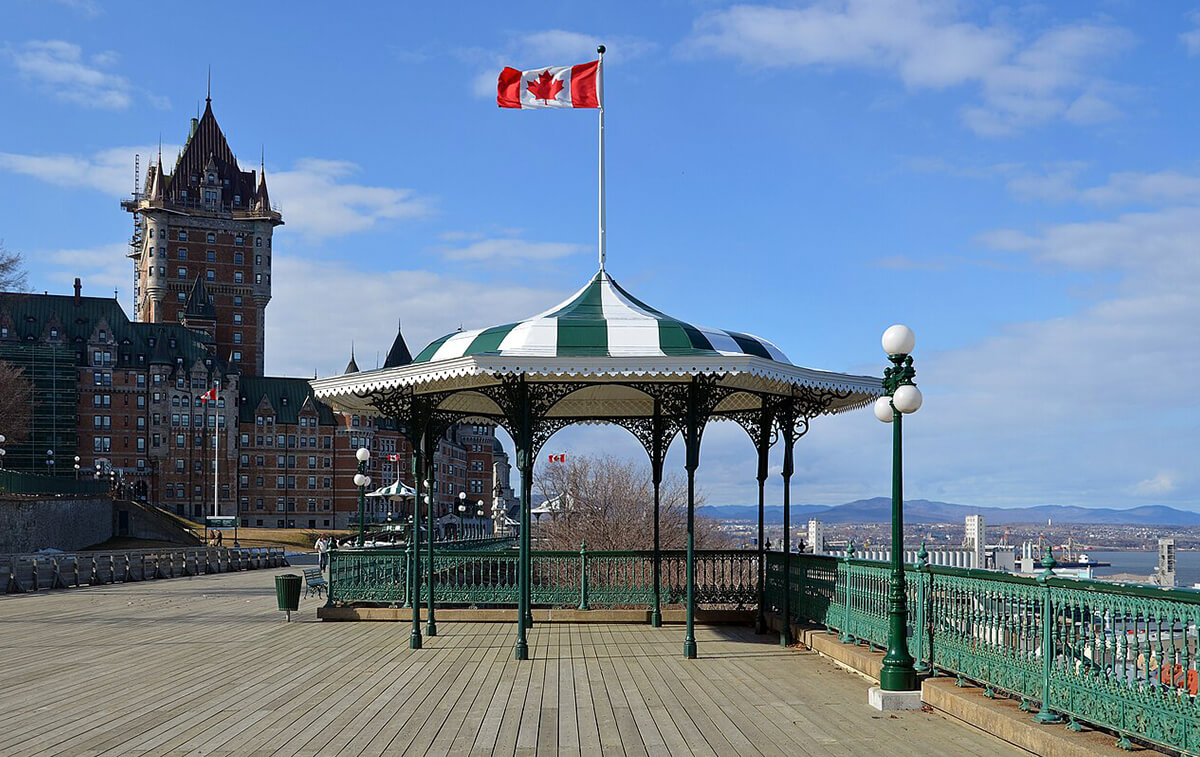 La terrasse Dufferin